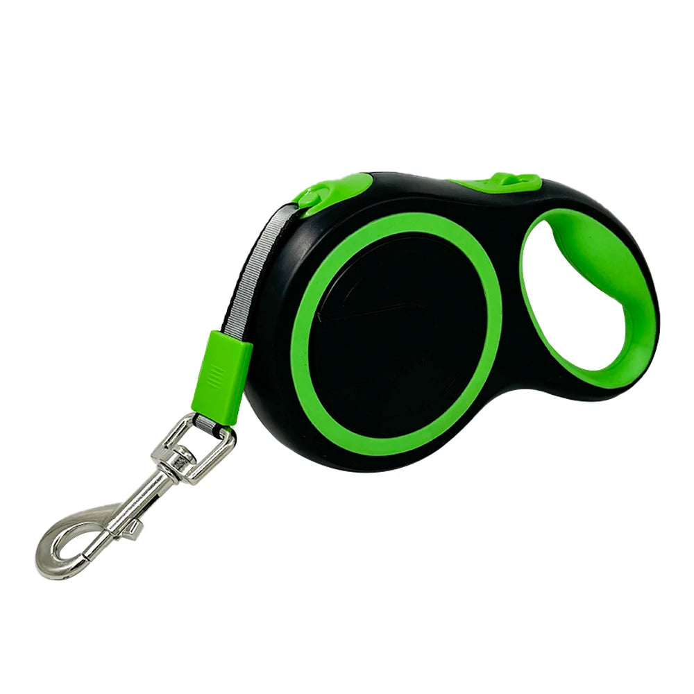 Trela Retrátil para Cão - 5 a 8 Metros - Ideal para Passeios