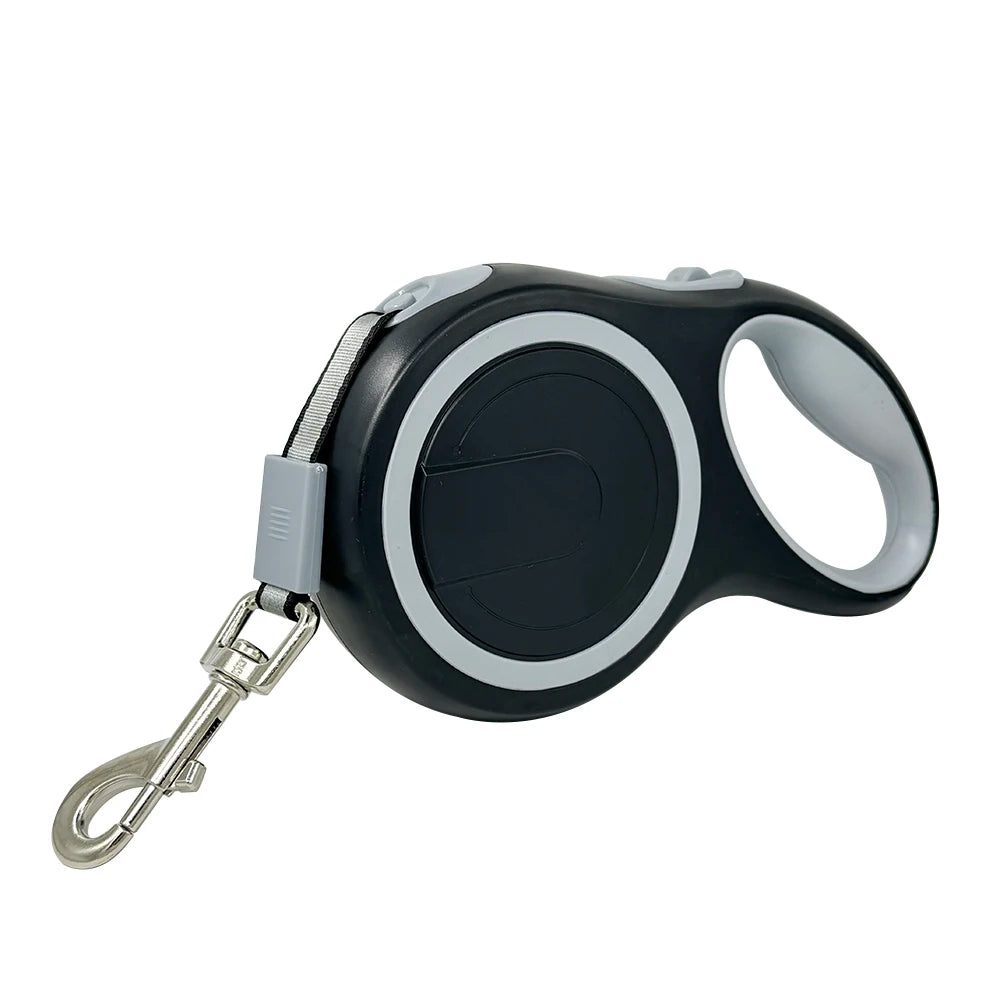 Trela Retrátil para Cão - 5 a 8 Metros - Ideal para Passeios