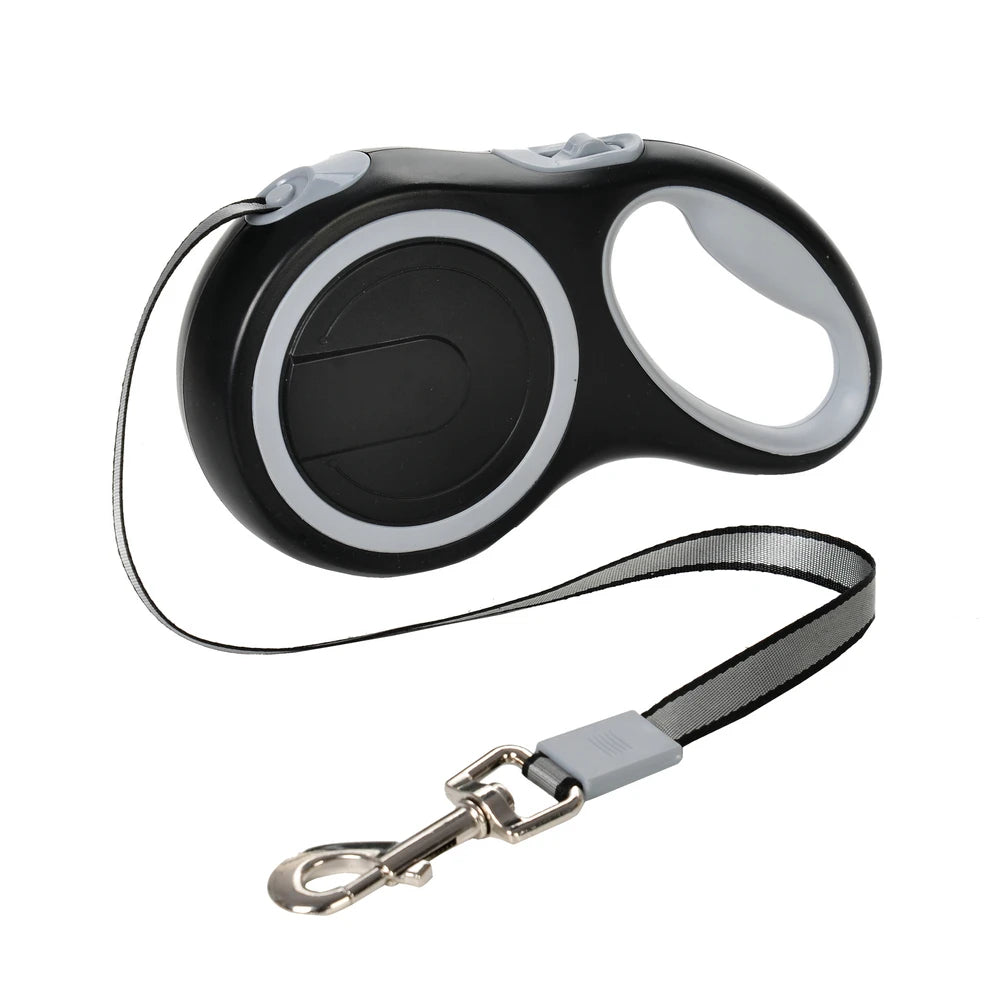 Trela Retrátil para Cão - 5 a 8 Metros - Ideal para Passeios